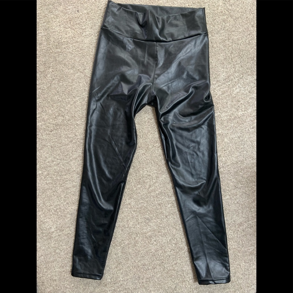 Pleather leggings